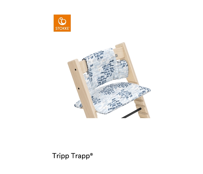 STOKKE TRIPP TRAPP® CLASSIC CUSHION - WAVES BLUE