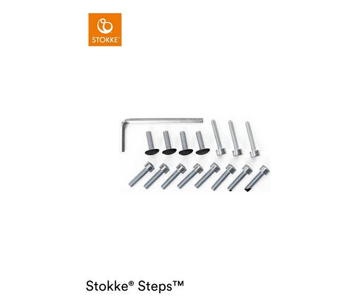 STOKKE STEPS SCREWBAG - SRAFOVI BLACK