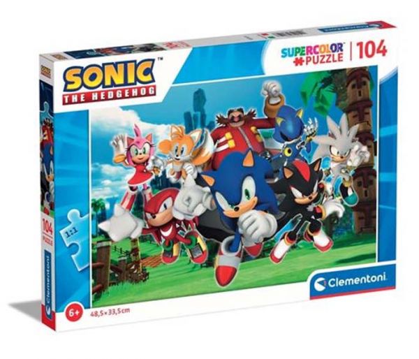 CLEMENTONI IGRACKA PUZZLE SONIC THE HEDGEHOG (104kom)