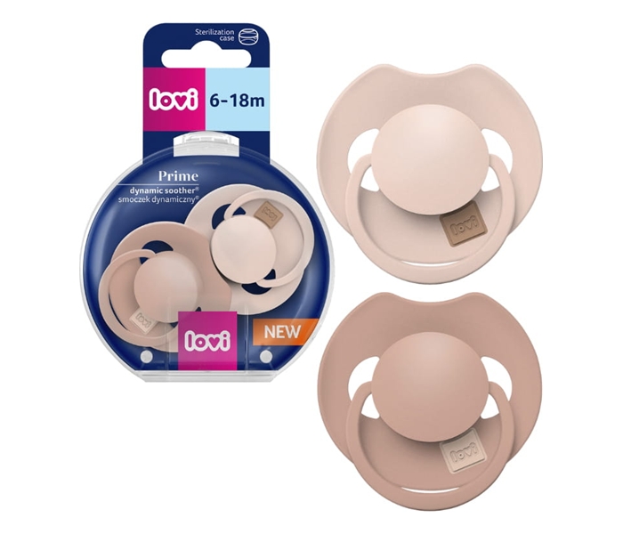 LOVI PRIME SILICONE DYNAMIC VARALICA 6-18M (2KOM) - NUDE/BLUSH 34/406