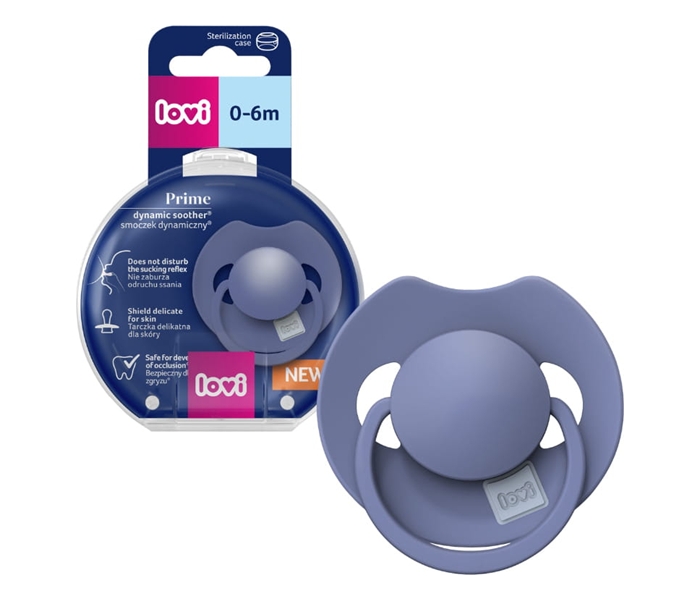 LOVI PRIME SILICONE DYNAMIC VARALICA 0-6M (1KOM) - BLUE 34/417