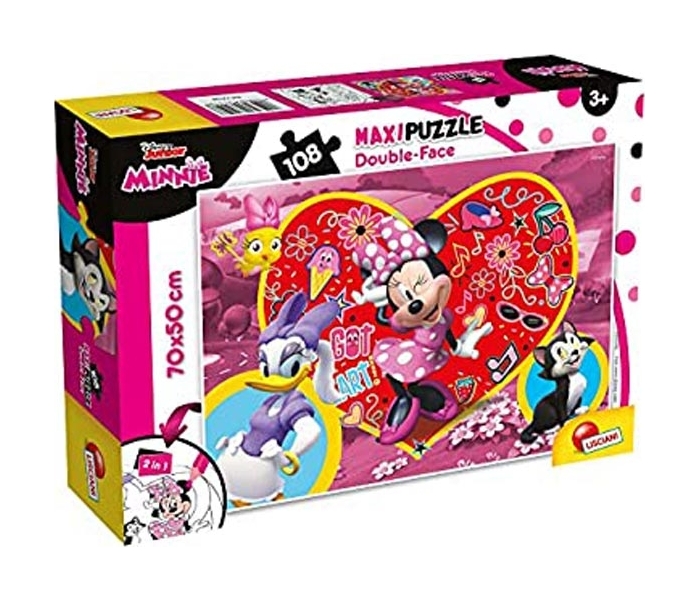 IGRACKA SLAGALICA LISCIANI 108 PCS MAXI DISNEY MINNIE 2U1 SLOZI I OBOJI