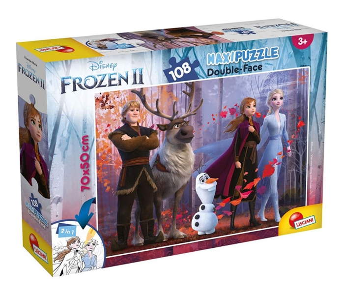 IGRACKA SLAGALICA LISCIANI 108 PCS MAXI FROZEN 2U1 SLOZI I OBOJI