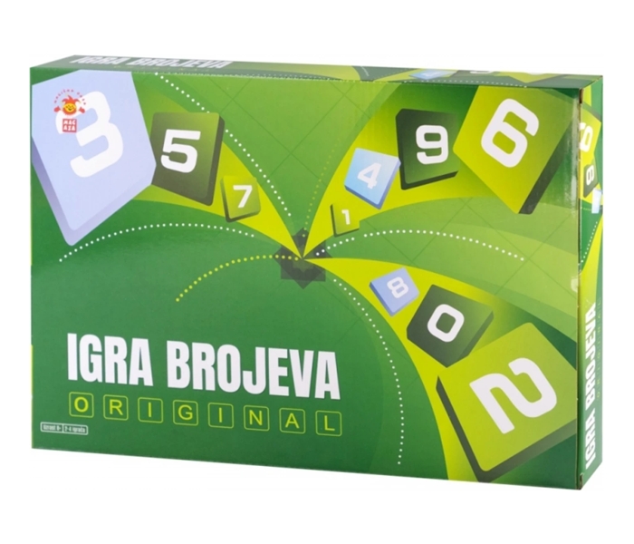 IGRACKA DRUSTVENA IGRA SR BROJEVI