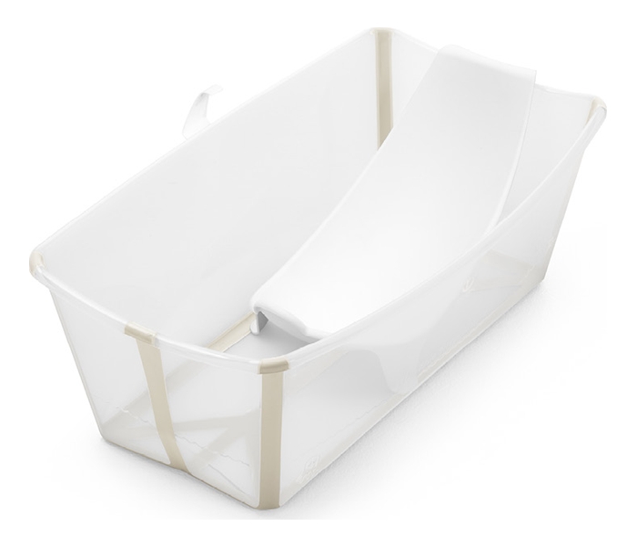 STOKKE FLEXI BATH SET (SKLOPIVA KADICA+PODLOGA) - SANDY BEIGE V2