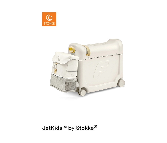 STOKKE KREVET/TORBA JETKIDS BEDBOX WHITE+WHITE RANAC