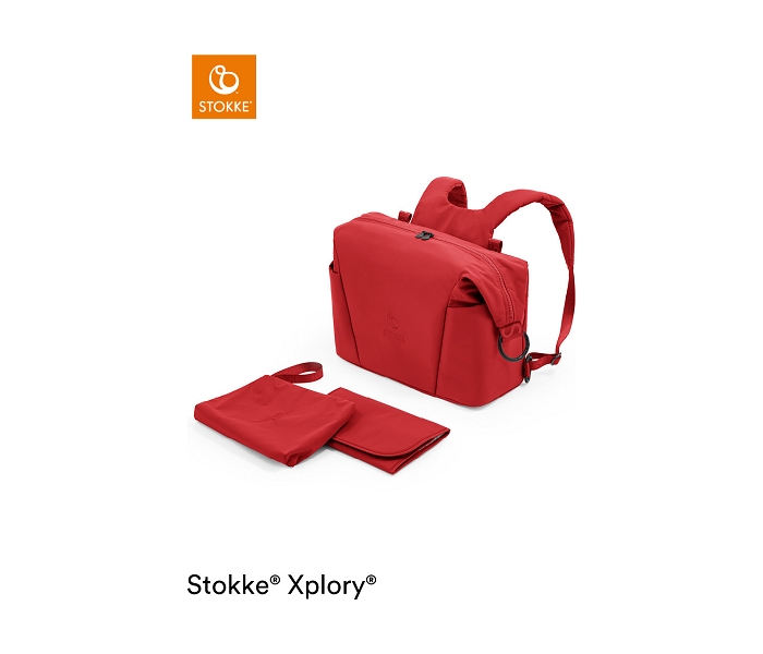 STOKKE® X CHANGING BAG RUBY RED - TORBA