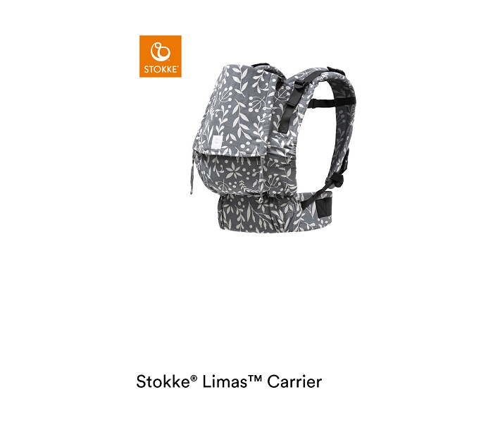 STOKKE® KENGUR LIMAS CARRIER FLEX - FLORAL SLATE