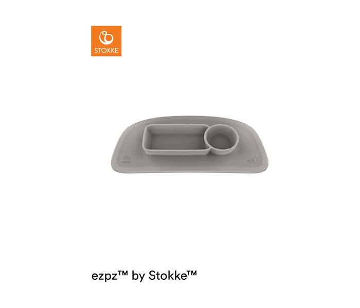EZPZ™ BY STOKKE™ PLACEMAT FOR STOKKE® TRAY SOFT GREY