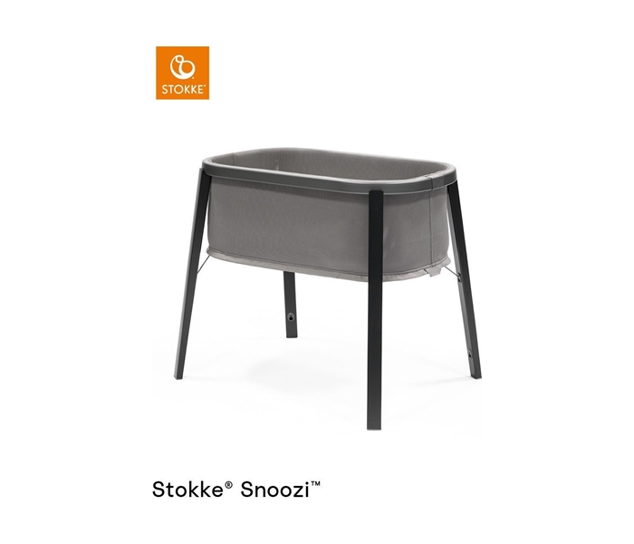 STOKKE® SNOOZI™-GRAPHITE GREY- KREVET 0-9M (MAX15KG)