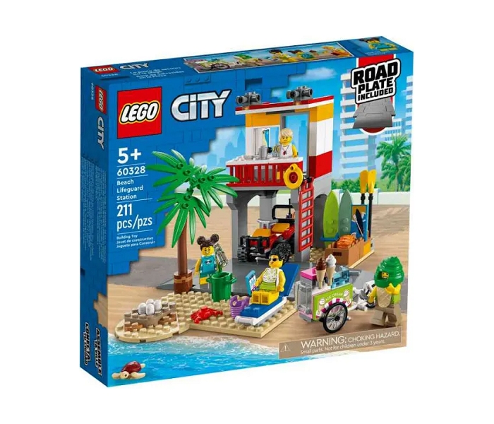 IGRACKA LEGO CITY BEACH LIFEGUARD STATION