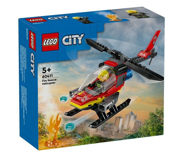 IGRACKA LEGO CITY FIRE FIRE RESCUE HELICOPTER