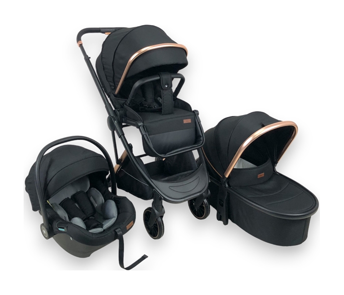 BBO KOLICA ZA BEBE 3u1 NEO (BD801) - BLACK