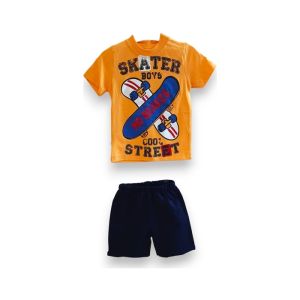 KOMPLET KRATKI RUKAV PAMUCNI ZA DECAKE SKEJT VEL. 92-110