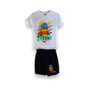 KOMPLET KRATKI RUKAV PAMUCNI ZA DECAKE NEVER VEL. 98-122