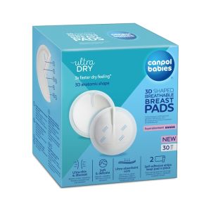 CANPOL BABIES TUFERI ZA GRUDI 3D ULTRA UPIJAJUCI - WHITE (30KOM) 1/653