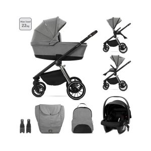 LORELLI KOLICA ZA BEBE 3u1 BIANCA - GREY