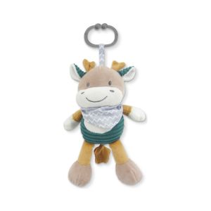 LORELLI PLISANA IGRACKA MUZICKA - DEER BLUE NATURAL