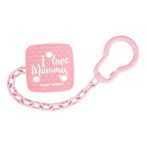CANPOL BABIES LANAC ZA VARALICU I LOVE MUMMY (0m+) - PINK 2/434