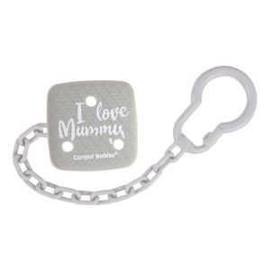 CANPOL BABIES LANAC ZA VARALICU I LOVE MUMMY (0m+) - GREY 2/434