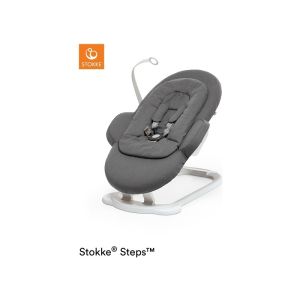 STOKKE® STEPS™ BOUNCER - WHITE DEEP GREY