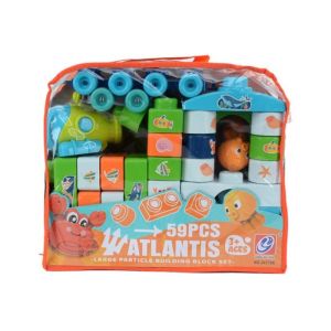 IGRACKA SET OD 59 KOCKICA ZA DECU, 3G+