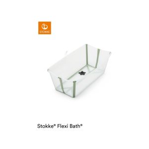 STOKKE ® FLEXI BATH ® (SKLOPIVA KADICA) - TRANSPARENT GREEN