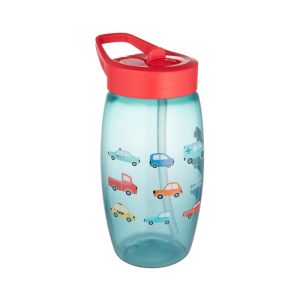 CANPOL BABIES SPORTSKA SOLJA SA SAVITLJIVIM KLJUNOM OD 400ML CARS 56/618_BLU