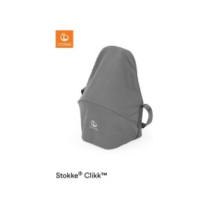 STOKKE PUTNA TORBA ZA HRANILICU CLIKK - DARK GREY