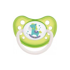 CANPOL BABIES VARALICA ORTHODONTIC SILICONE +18 M - TOYS GREEN 23/258