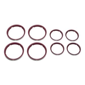 Bugaboo FOX wheel caps - DARK RED