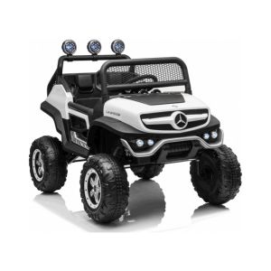 BBO AUTO NA AKUMULATOR (12V) JL-199 MERCEDES-BENZ UNIMOG - WHITE