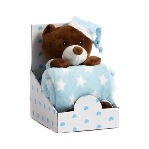 BBO SET IGRACKA + CEBENCE SLEEPING BEAR (B200003) - BLUE