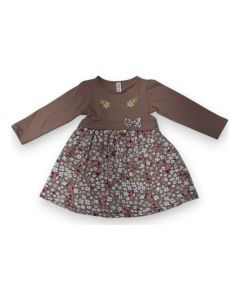 HALJINA DUG RUKAV PAMUCNA SA CVETICIMA VEL. 2-5