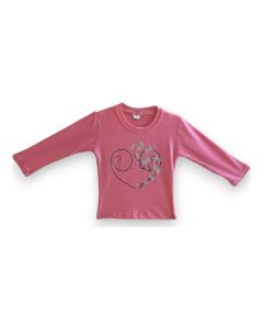 MAJICA DUG RUKAV ZA DEVOJCICE LEPTIRIC  VEL 2-12
