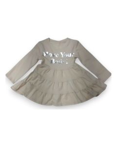 HALJINA DUG RUKAV ZA DEVOJCICE KREM PAMUCNA VEL.4-14G