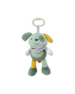 LORELLI PLISANA IGRACKA MUZICKA - DOG GREEN NATURAL