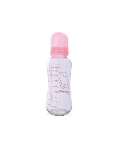 LORELLI STAKLENA FLASICA 240ml (0m+) - PINK