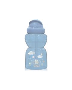 LORELLI SPORTSKA FLASICA SA SLAMCICOM (325ml) 6+ ANIMALS - MOONLIGHT BLUE