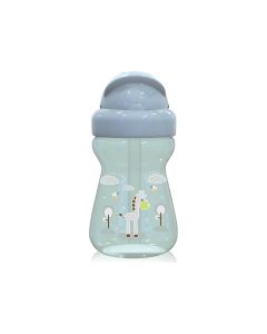 LORELLI MINI SPORTSKA FLASICA SA SLAMCICOM (200ml) 6+ ANIMALS - MINT GREEN