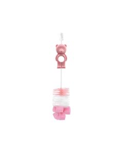 LORELLI BABY CARE CETKA ZA FLASICE I CUCLE BEAR - BLUSH PINK