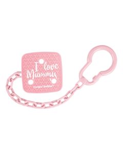 CANPOL BABIES LANAC ZA VARALICU I LOVE MUMMY (0m+) - PINK 2/434