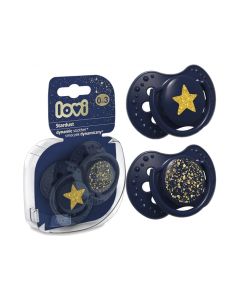 LOVI SILICONE DYNAMIC VARALICA 0-3m (2kom) - STARDUST BLUE