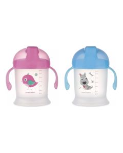 CANPOL BABIES NON SPILL SOLJA SA RUCKAMA 31/300 200ML "BUNNY & COMPANY"