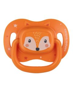 CANPOL BABIES SILIKONSKA VARALICA 0-6M CUTE ANIMALS ORANGE 34/924_ORA