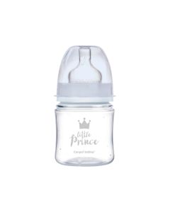 CANPOL BABIES FLASICA 120ml SIROKI VRAT, PP - ROYAL BABY 35/233 BLUE