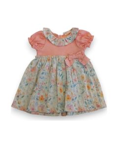 HALJINA 9-24M ROZA SARENI CVETICI