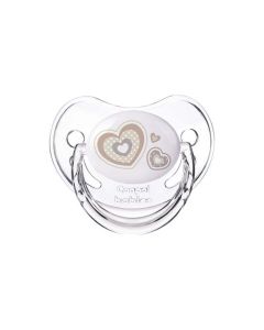 CANPOL BABIES ORTHODONTIC SILIKONSKA VARALICA 0-6M 22/565 "Newborn baby" 1kom - HEARTS