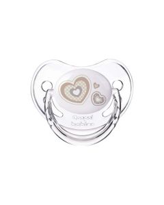 CANPOL BABIES ORTHODONTIC SILIKONSKA VARALICA 18+M 22/567 "Newborn baby" 1kom - HEARTS