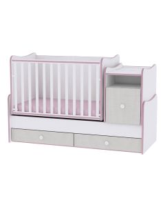 LORELLI KREVETIC TREND PLUS COLOUR WHITE/PINK CROSSLINE